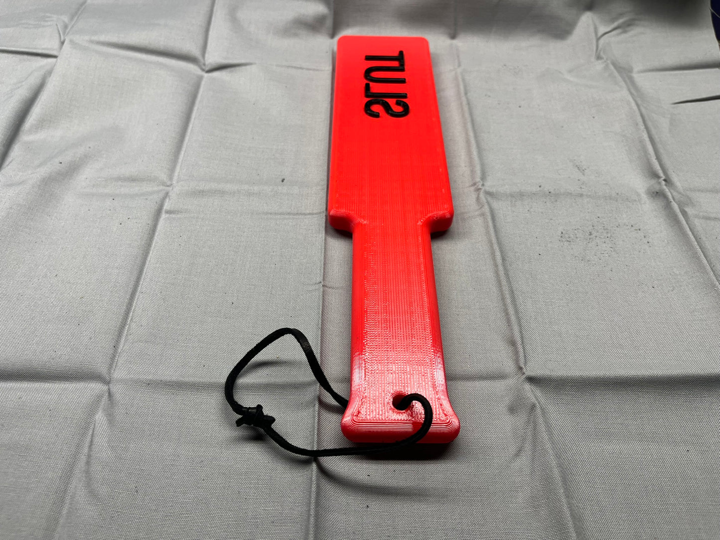 Slut BDSM Imprint Paddle