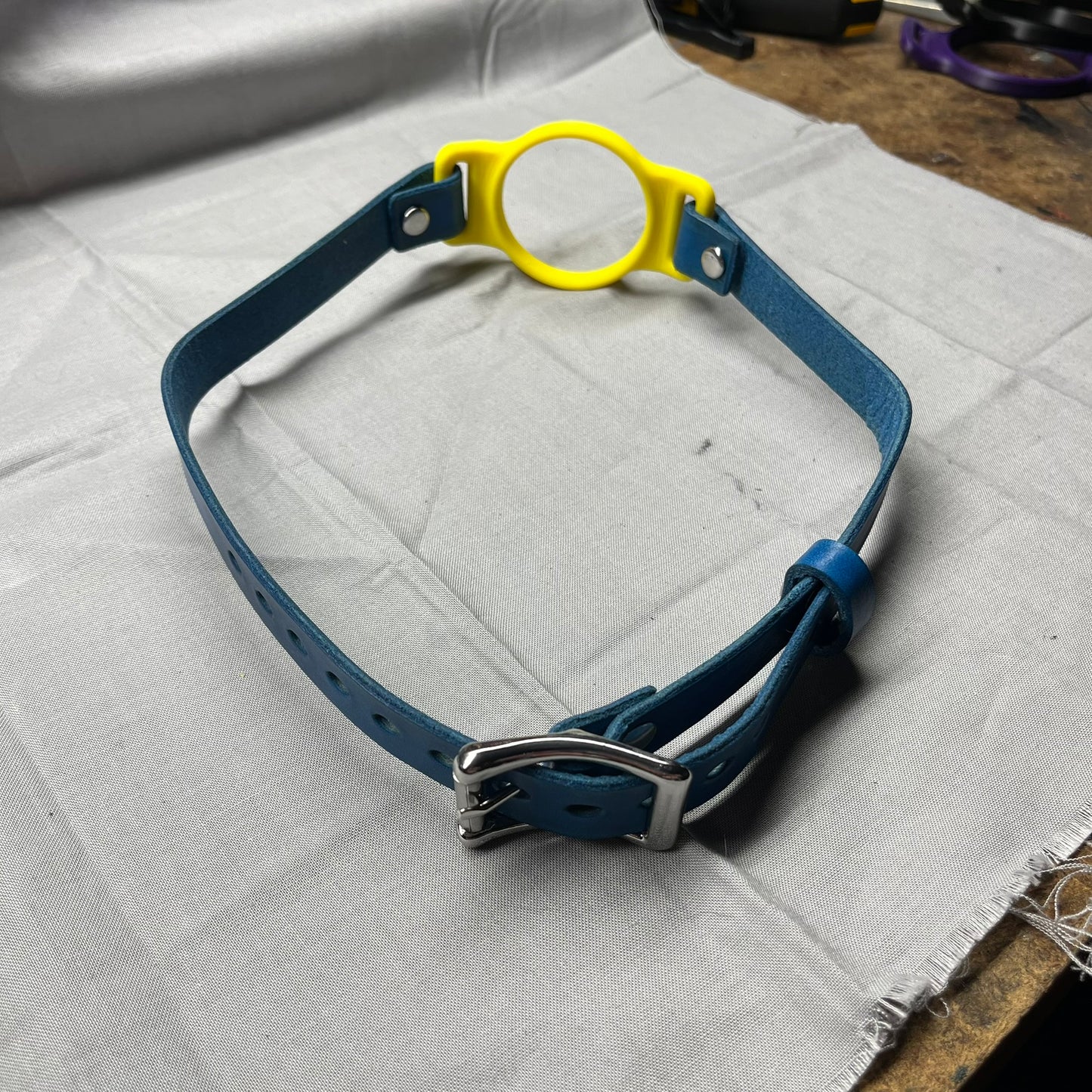 Yellow BDSM O-Ring Gag
