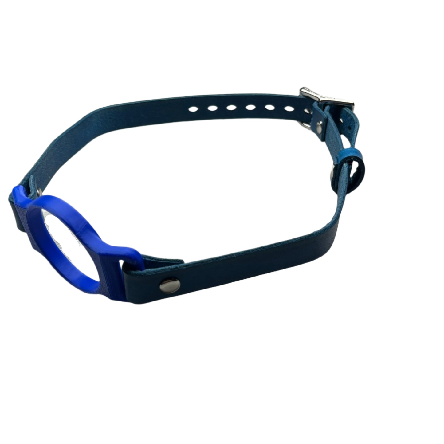 Blue BDSM O-Ring Gag