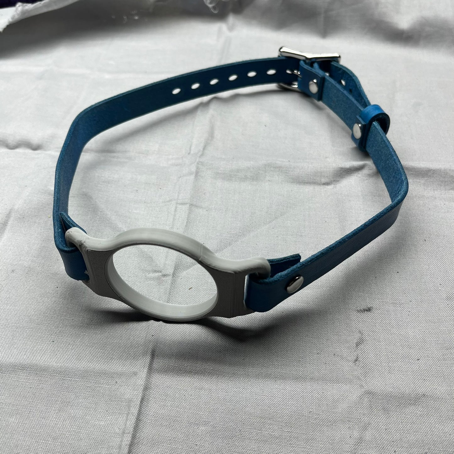 Gray BDSM O-Ring Gag