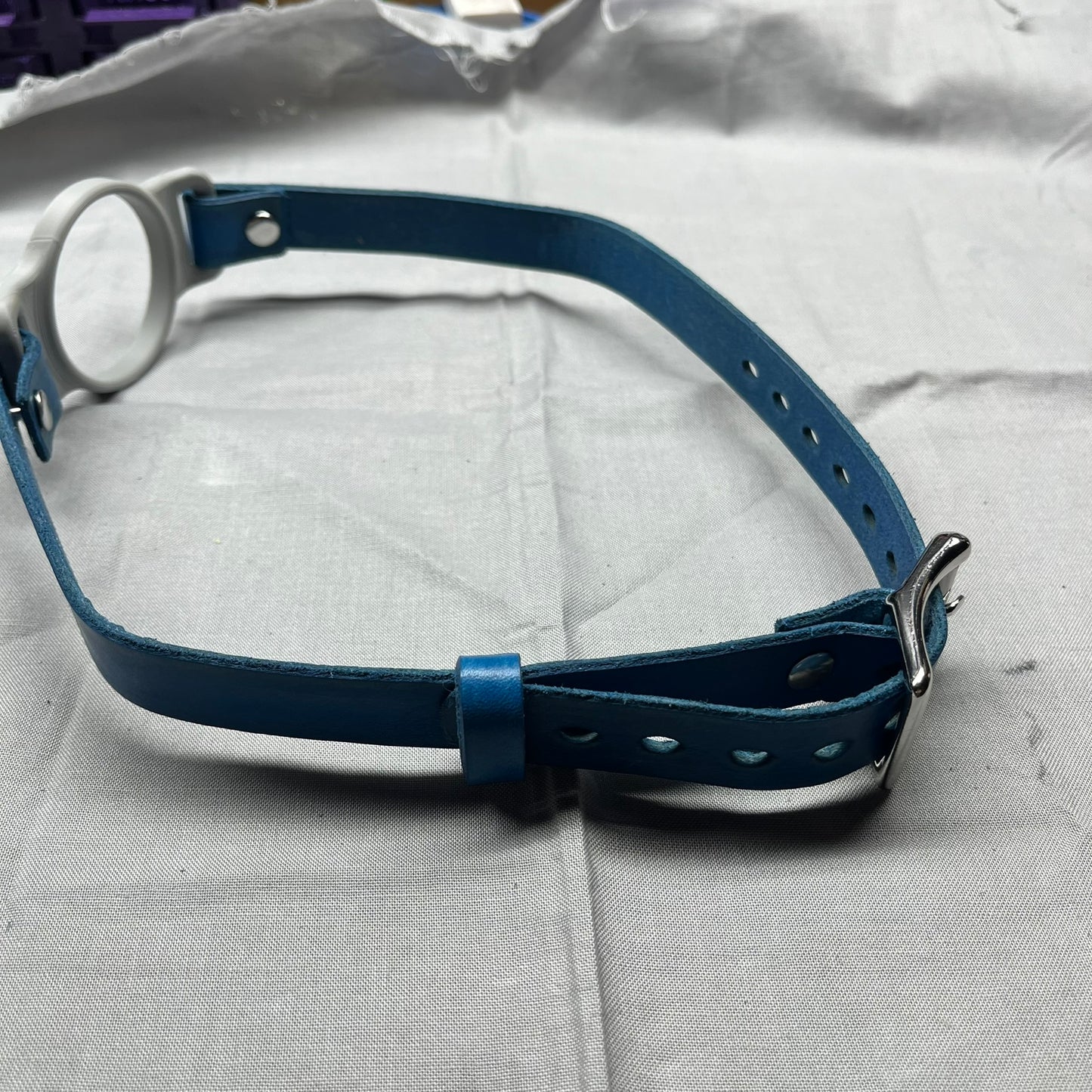 Gray BDSM O-Ring Gag