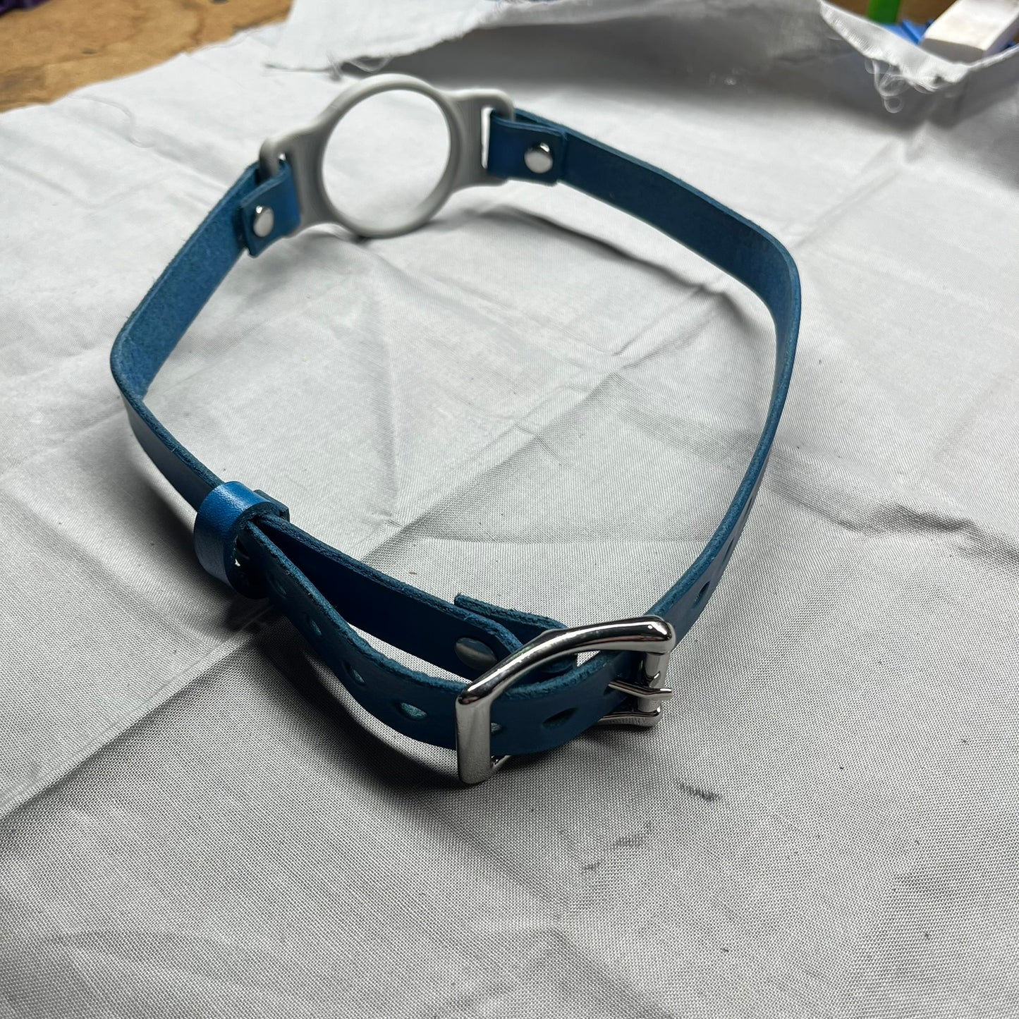 Gray BDSM O-Ring Gag