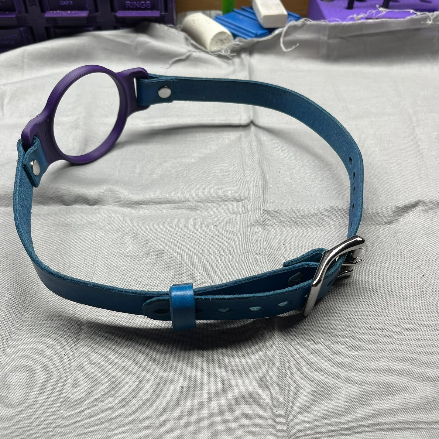 Purple BDSM O-Ring Gag