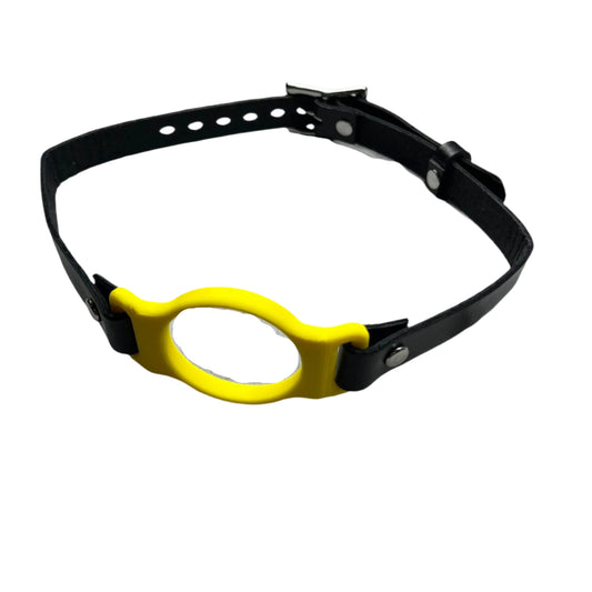 Yellow BDSM O-Ring Gag