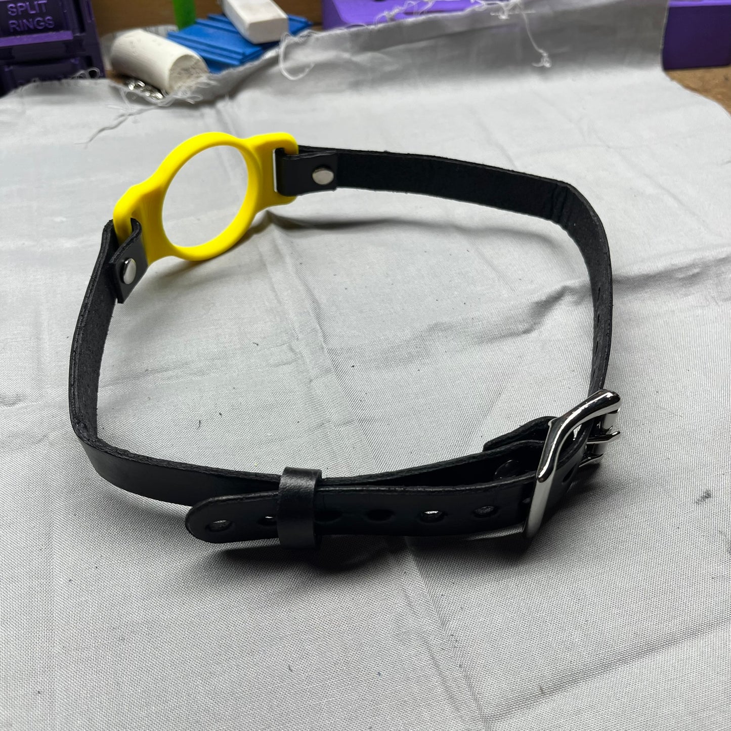 Yellow BDSM O-Ring Gag