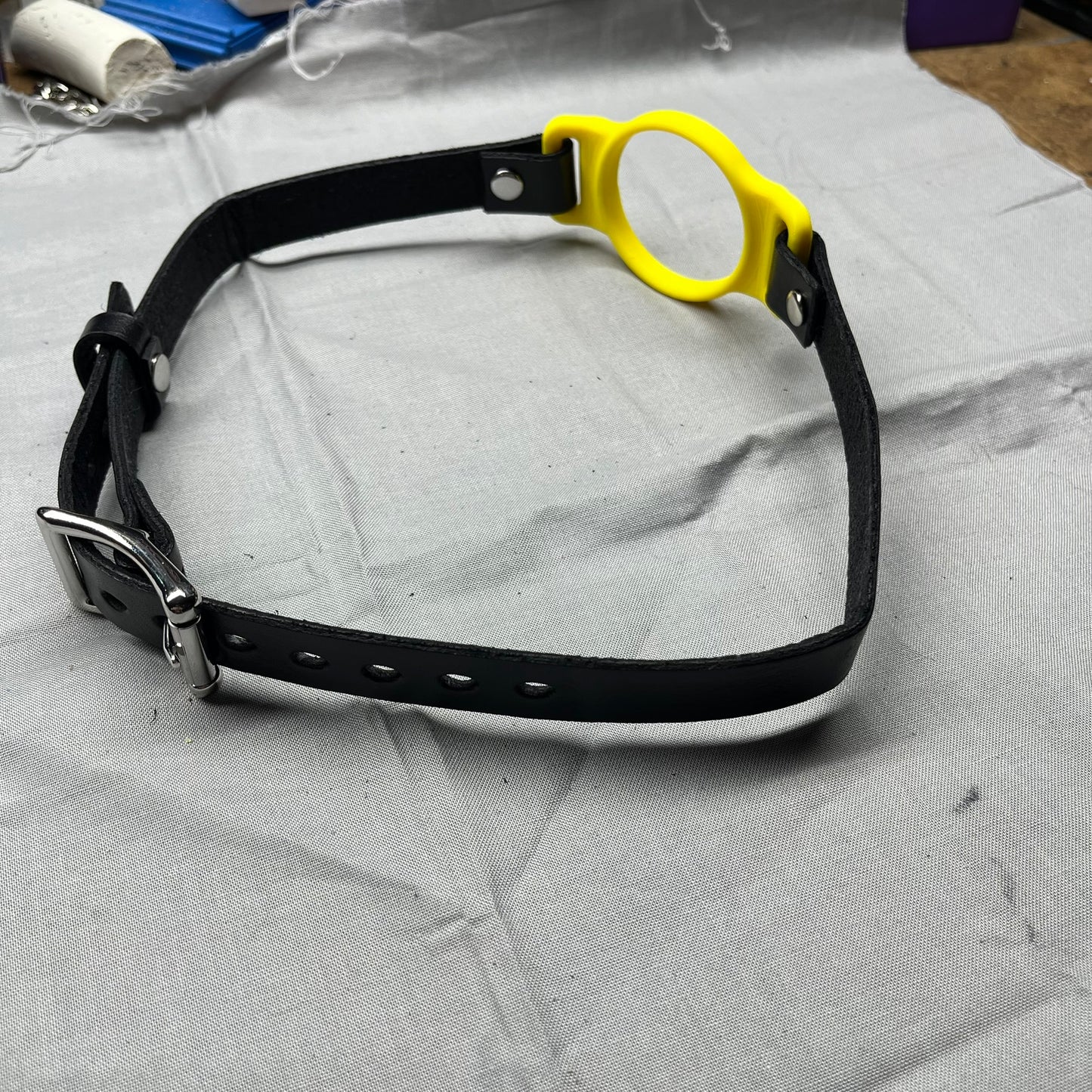 Yellow BDSM O-Ring Gag