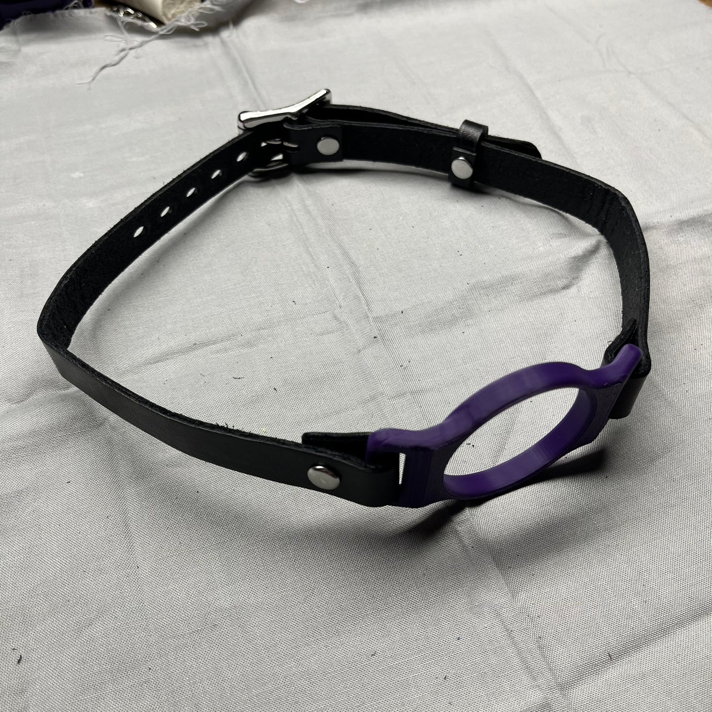 Purple BDSM O-Ring Gag