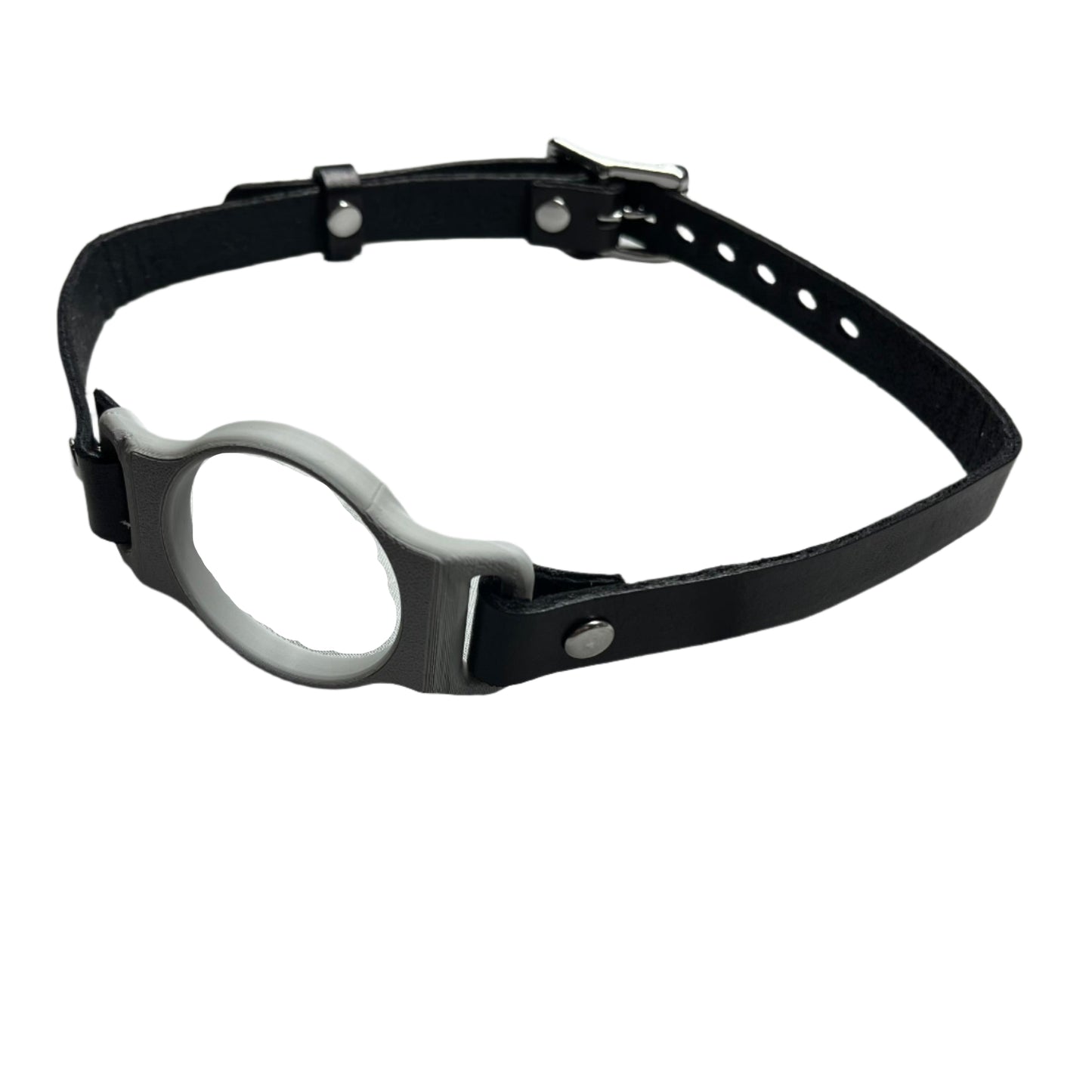 Gray BDSM O-Ring Gag