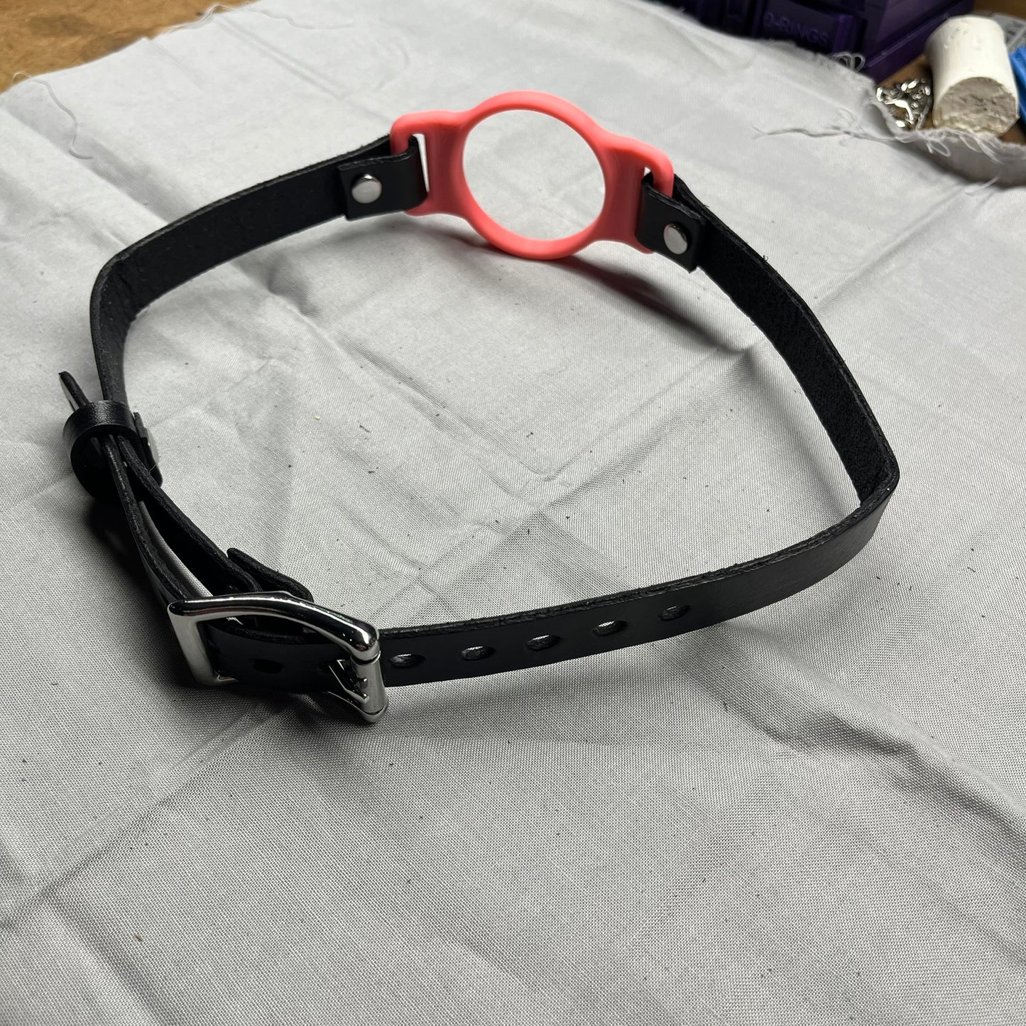 Pink BDSM O-Ring Gag