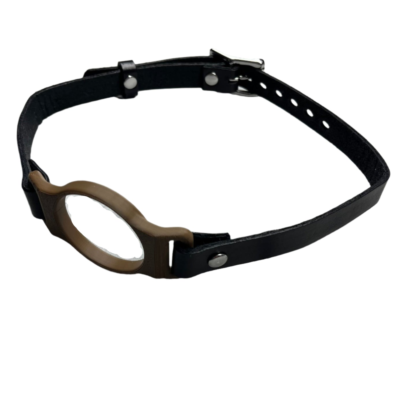 Brown BDSM O-Ring Gag