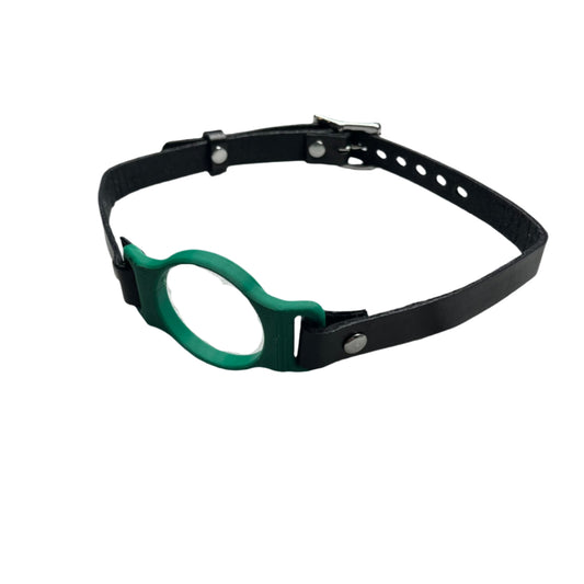Green BDSM O-Ring Gag
