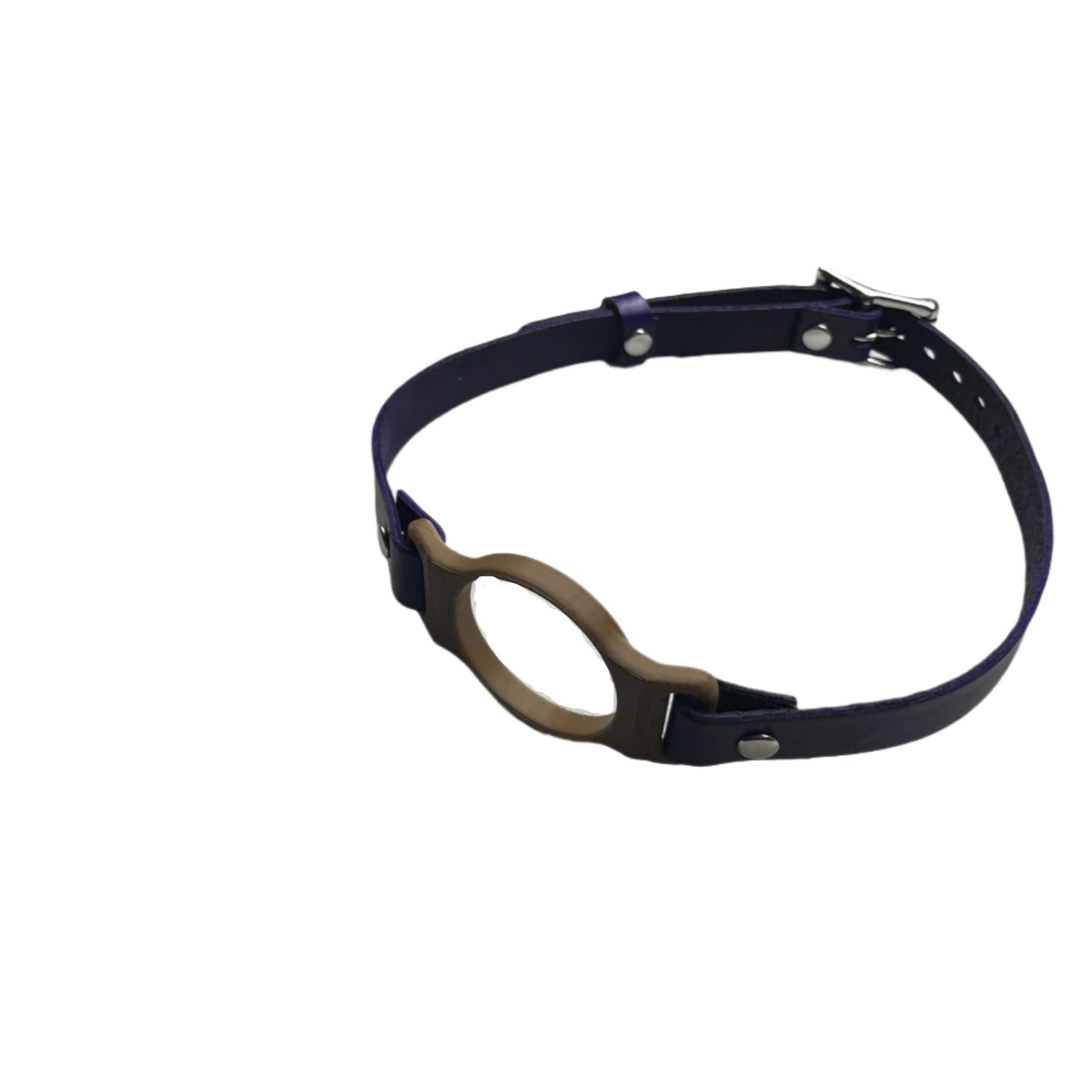 Brown BDSM O-Ring Gag