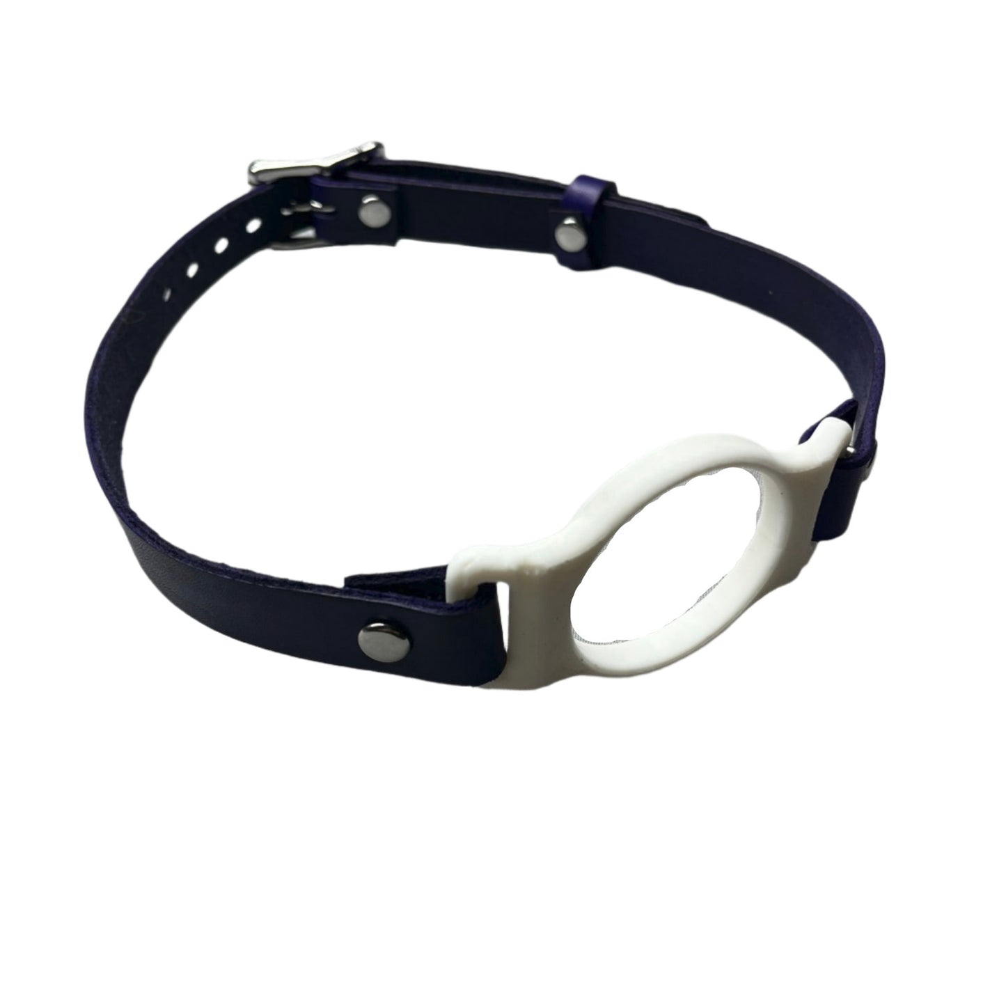 White BDSM O-Ring Gag
