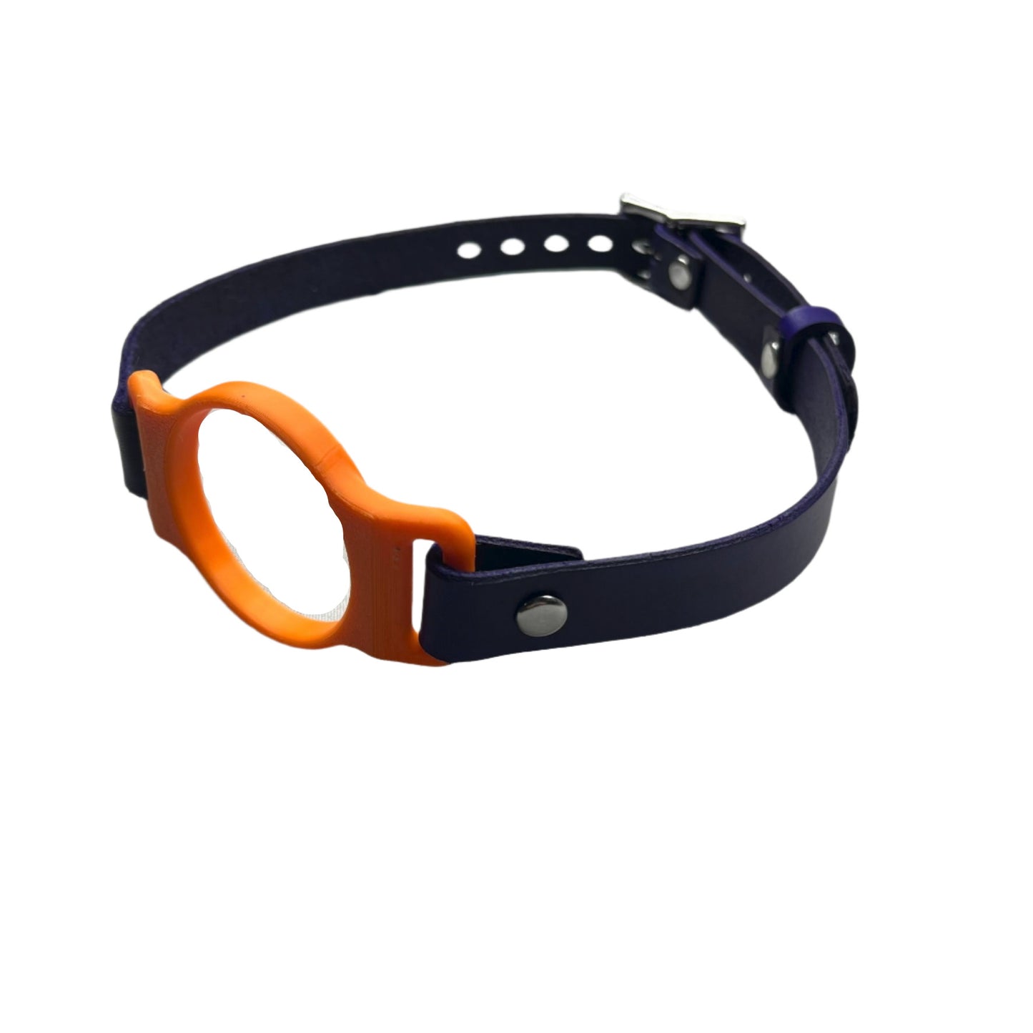 Orange BDSM O-Ring Gag