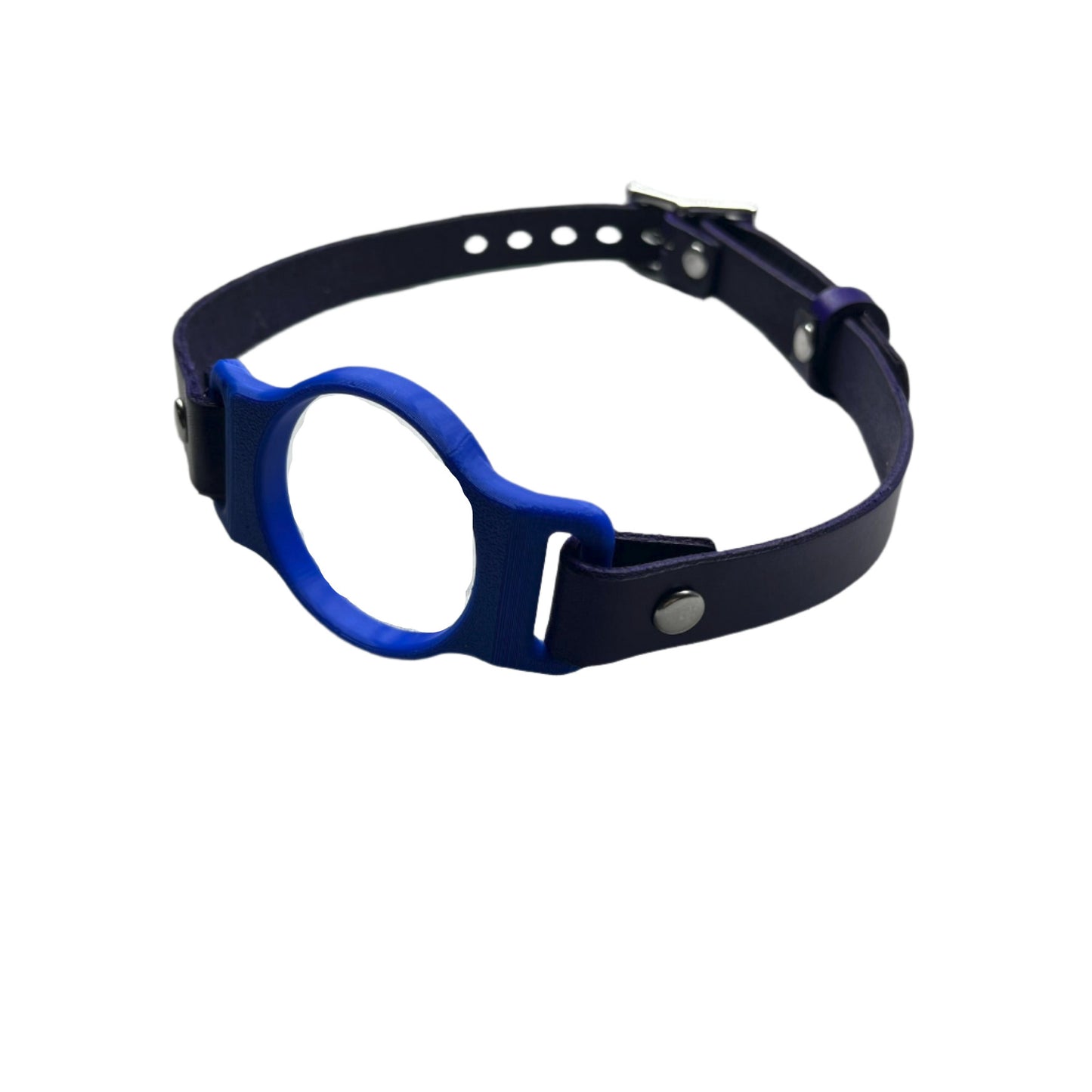 Blue BDSM O-Ring Gag