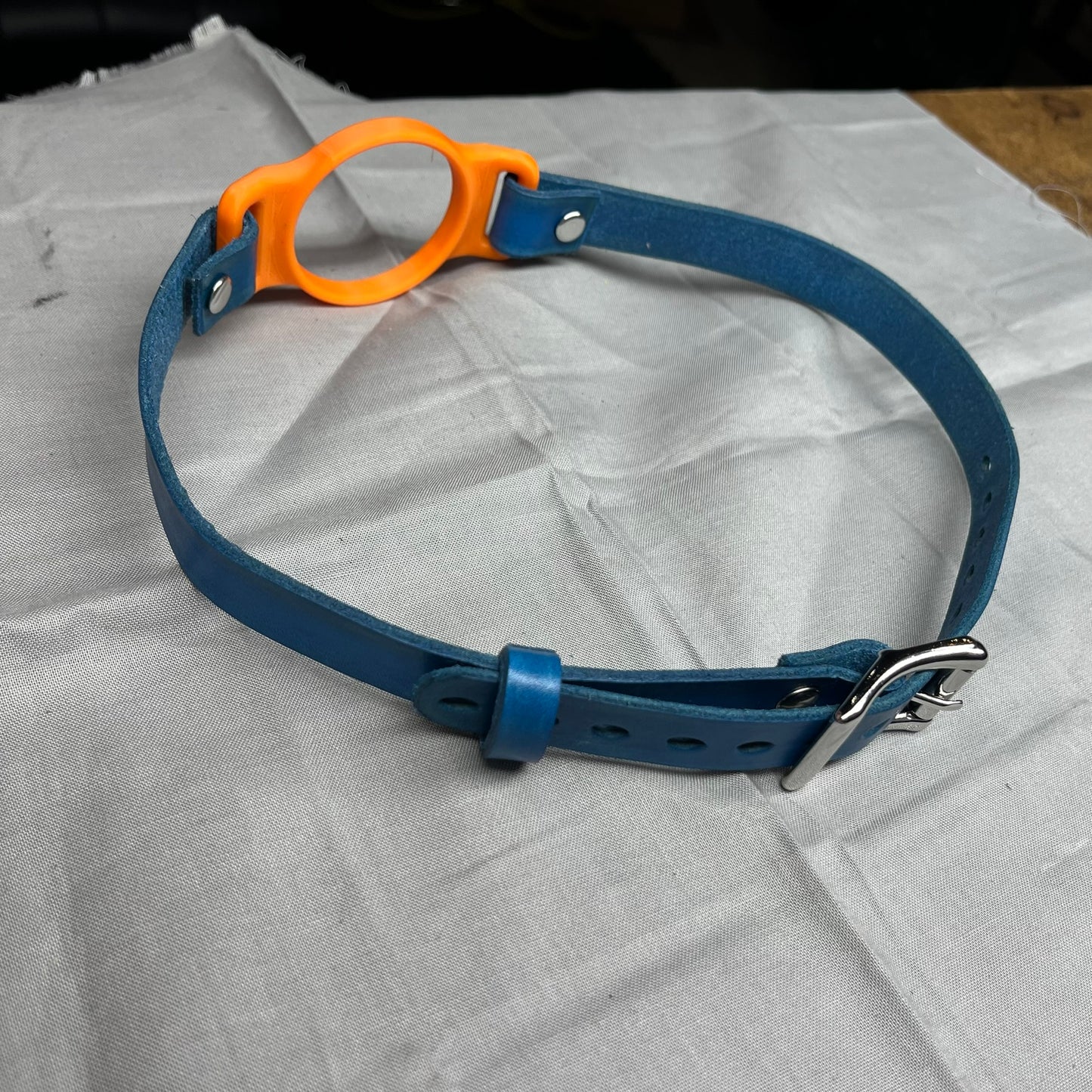 Orange BDSM O-Ring Gag