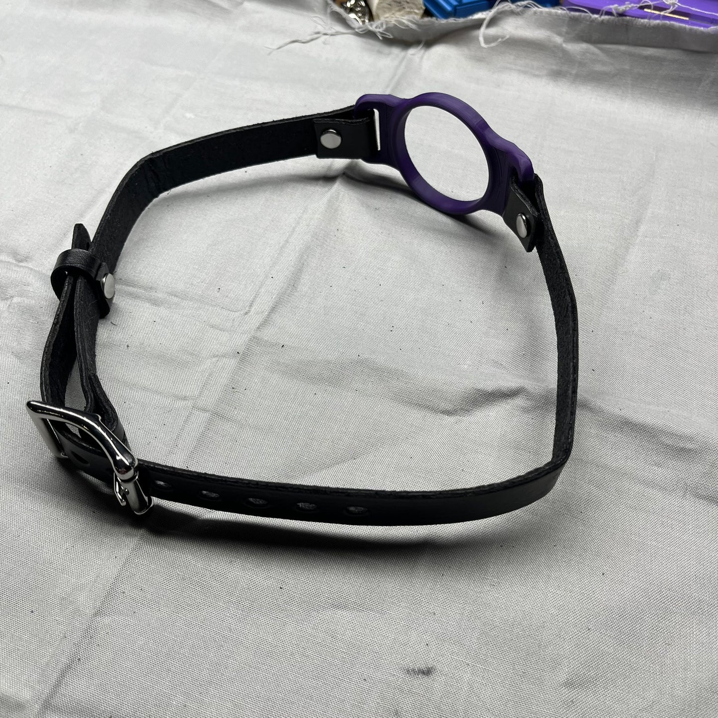 Purple BDSM O-Ring Gag