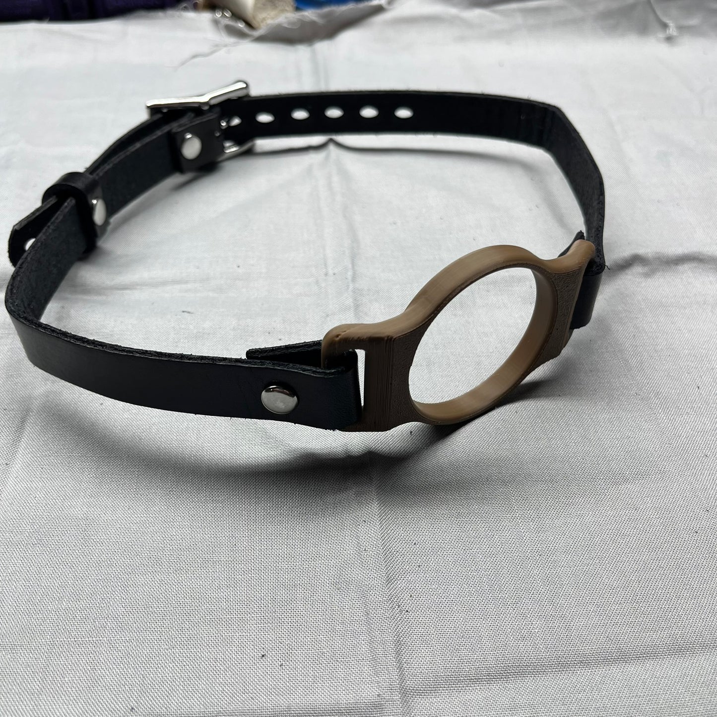 Brown BDSM O-Ring Gag